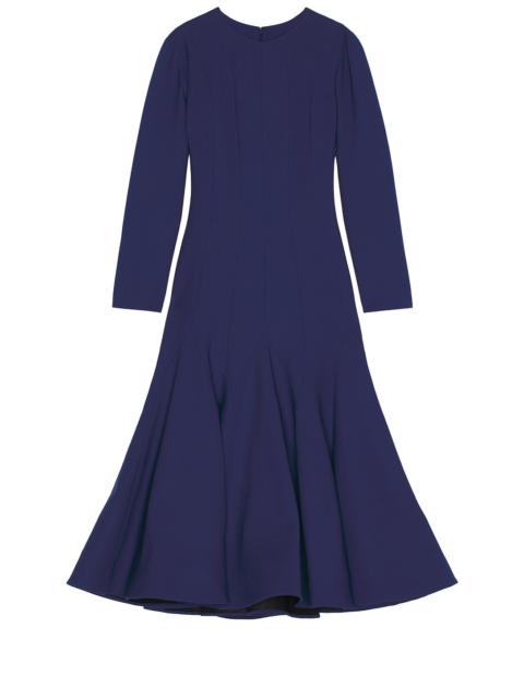 CAROLINA HERRERA Long Sleeve Midi Dress
