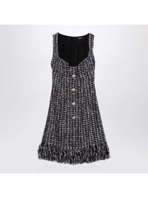 Balmain Balmain Tweed Mini Dress With Buttons Women