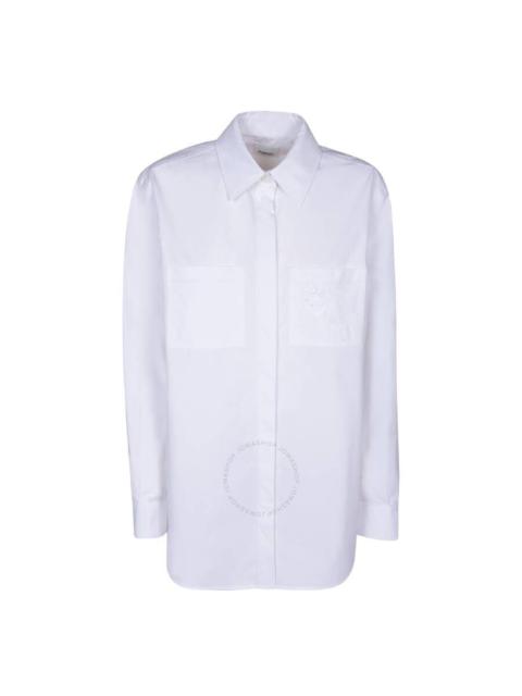Burberry Equestrian Knight Broderie Anglaise Shirt