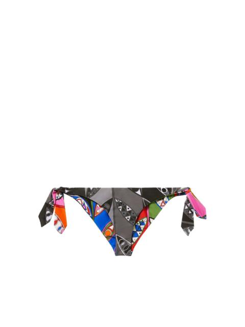 abstract print bikini bottom