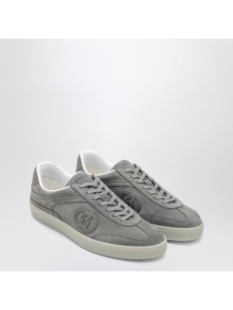 GUCCI Gucci G75 Gray Sneakers In Suede Men