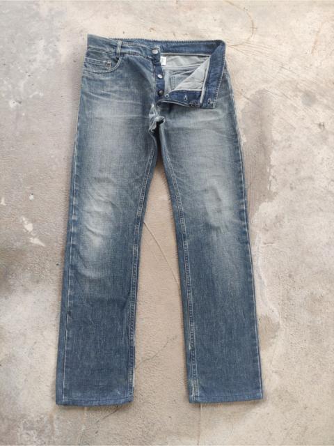 Other Designers Japanese Brand - Vintage Jean Denim Button Distressed Faded Denim Pants