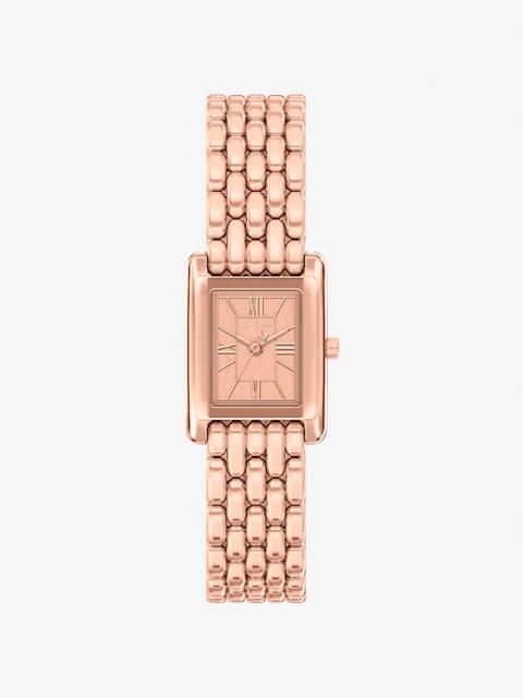 MICHAEL KORS Petite Essex Rose Gold-Tone Watch