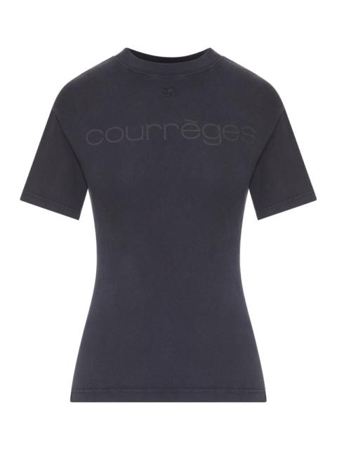 courrèges Courreges Women Waisted Printed T-Shirt
