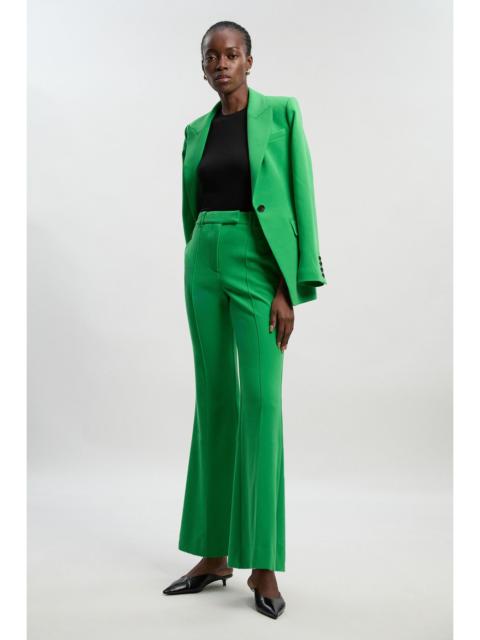 KAREN MILLEN Petite Compact Stretch Bootcut Tailored Trouser