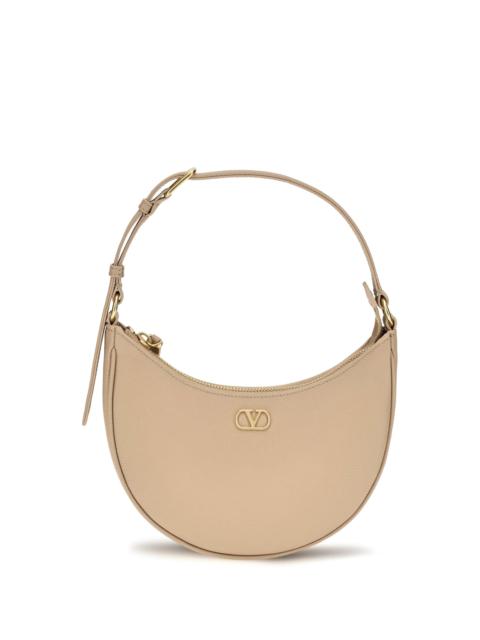 Valentino Valentino Garavani Mini Hobo VLogo Signature Bag Rose Sand