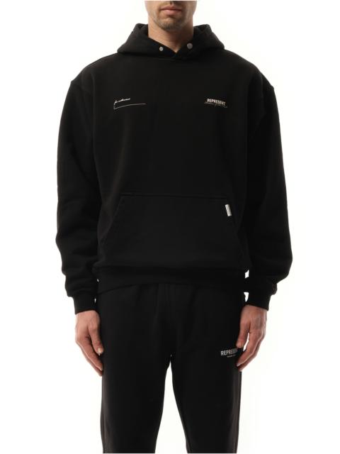 REPRESENT Patron of the Club Hoodie in Black