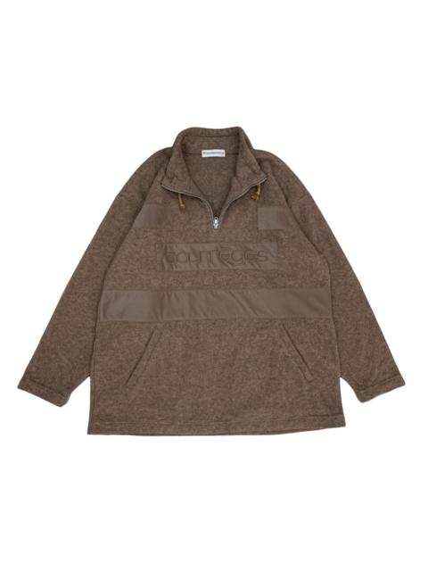 Other Designers Vintage - Courreges Homme Fleece Half Zipper Sweater
