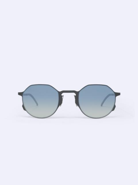 Other Designers Movitra – Achille Gun with Flash Electric Light Blue Lenses
