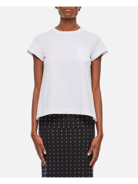 sacai Sacai Women Cotton T-Shirt