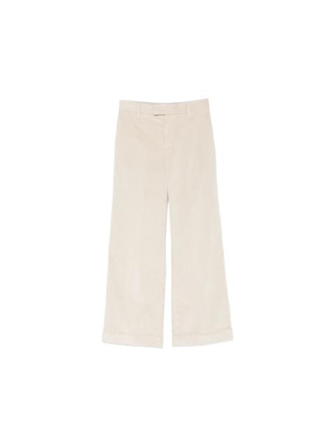 Brunello Cucinelli Brunello Cucinelli Neutrals Trousers - Palazzo Pants Women