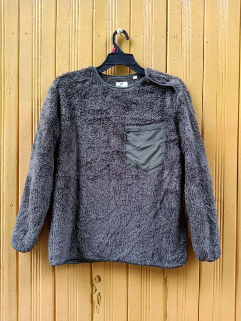 Other Designers Engineered Garments × Uniqlo - Green Army Bulky Fleece Crewneck