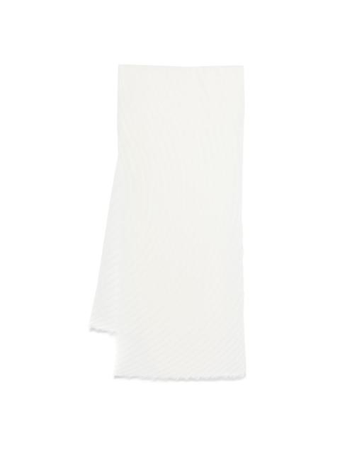 ISSEY MIYAKE Pleated stole