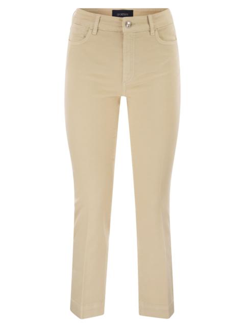 Sportmax Sportmax Women Enna - Denim Pants With Mini Flare Line