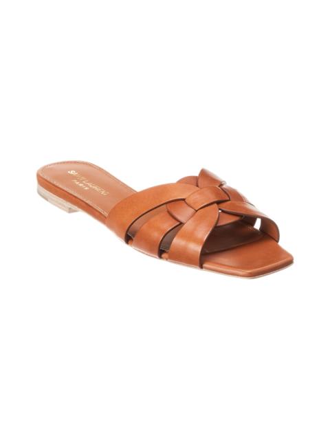 SAINT LAURENT Saint Laurent Tribute Leather Sandal