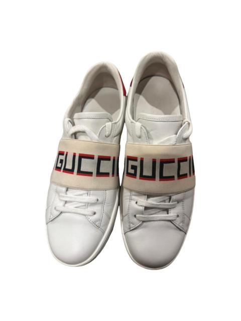 GUCCI Ace leather low trainers