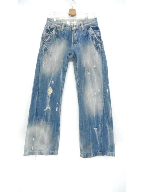 Other Designers Distressed Denim - BUCKAROO Vintage Wide Leg Distressed Jeans