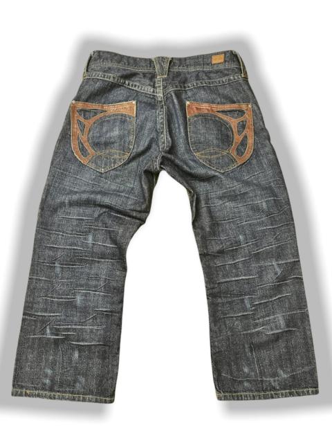 NICOLE CLUB FOR MEN Matsuda Denim Jeans Distressed