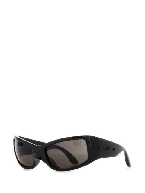 BALENCIAGA Black acetate sunglasses