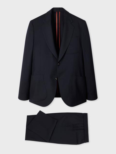 Paul Smith A Suit To Travel In - Navy Stitch Suit