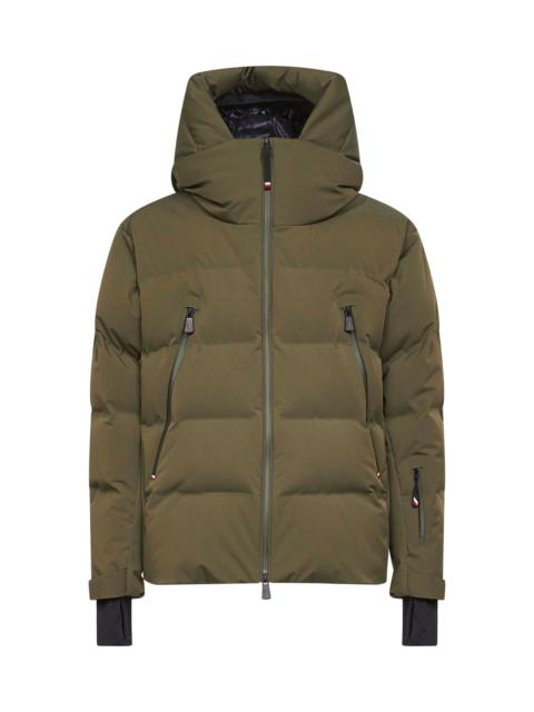 Moncler Grenoble Green Fellberg hooded down jacket
