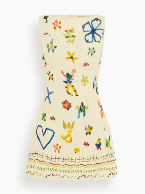 ALÉMAIS Sidi Mini Dress in Multi