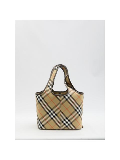 Burberry Burberry Small Check Tote Bag