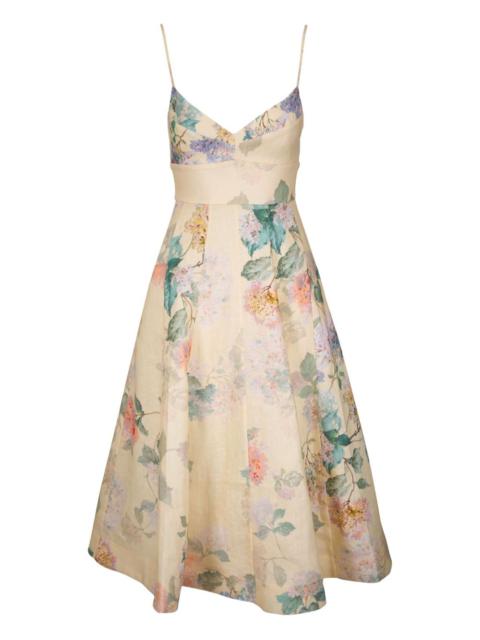 Zimmermann Women Printed Linen Maxi Dress