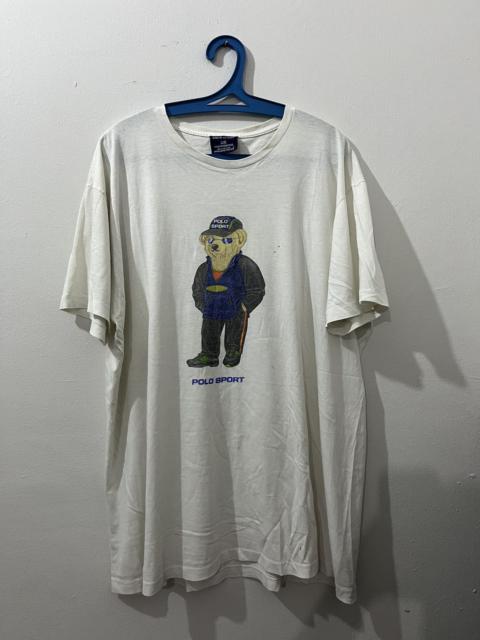 Other Designers Polo Ralph Lauren - Vintage Polo Bear Polo RL RRL Polo Sport Distressed T Shirts