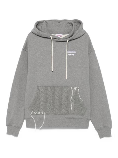 CHARLES JEFFREY LOVERBOY Charles Jeffrey Loverboy Cable-knit Pocket Hoodie