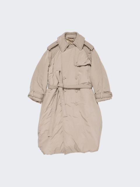 Acne Studios Padded Trench Coat Almond Brown