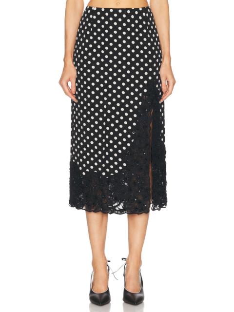 Embellished Midi Skirt