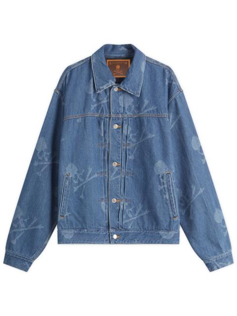 MASTERMIND WORLD MASTERMIND WORLD Monogram Denim Jacket