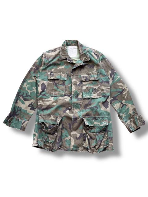 Military - VINTAGE VANDERBILT SHIRT CO INC CAMOUFLAGE M-16 JACKET