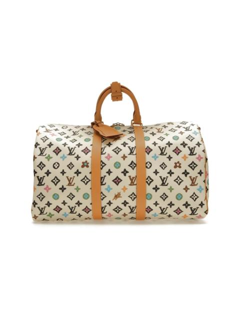 Louis Vuitton Louis Vuitton by Tyler, the Creator Keepall Bandouliere 45 Vanilla Craggy Monogram