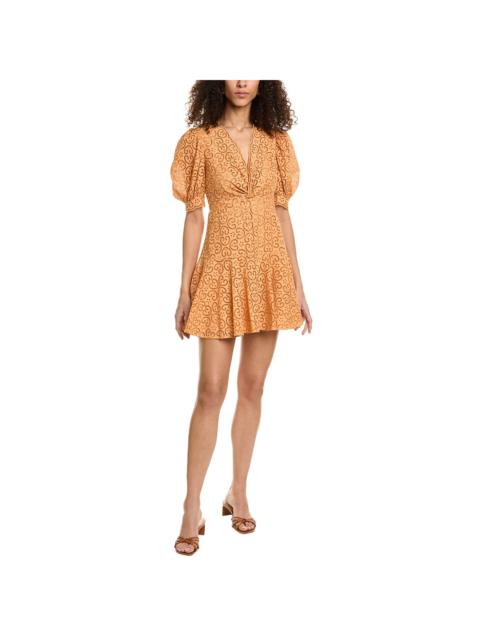 Sandro Sandro Eyelet A-Line Dress