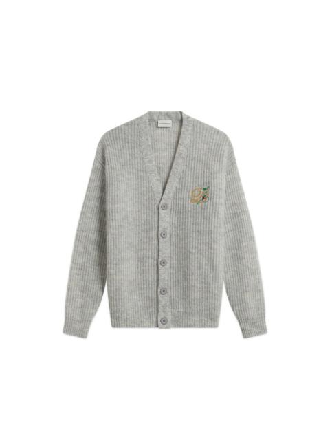 Drôle de Monsieur Drole De Monsieur Men's Grey D Raisin Le Cardigan