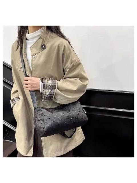 Other Designers Japanese Brand - Black Checkered Puffy Quilted Bag