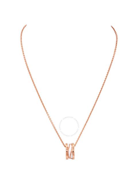 Bvlgari B.zero1 Design Legend Pendant 18KT Rose Gold Necklace