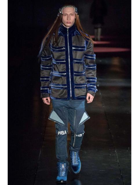 Other Designers Hood By Air - F/W 14 - Velvet Skeleton Cage Jacket