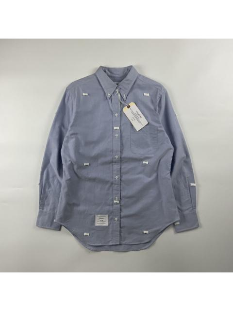 Thom Browne Thom Browne Bow Embroidered Shirt