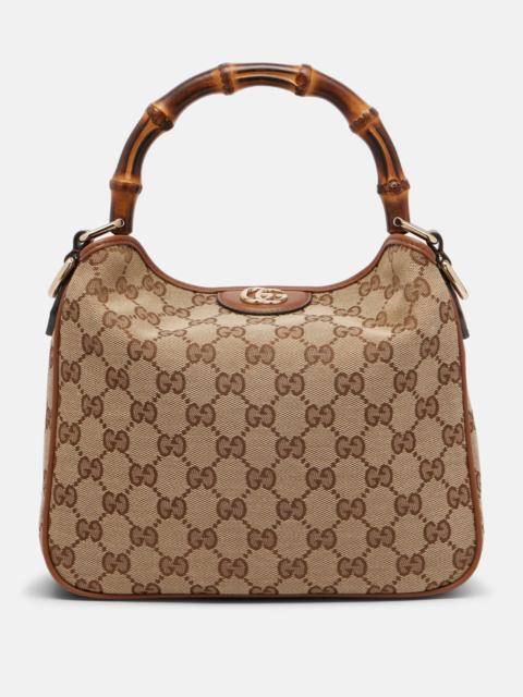 GUCCI Gucci Diana GG Canvas Small tote bag