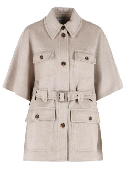 Max Mara Max Mara NETTARE Beige Cashmere Cape