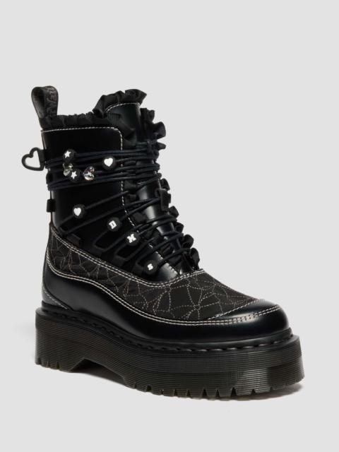 Dr. Martens JADON FRILL Smooth Leather Platform Boots
