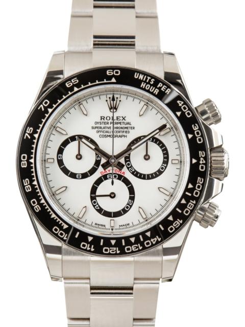ROLEX Used Rolex Daytona Ref 126500 White Dial Ceramic Bezel
