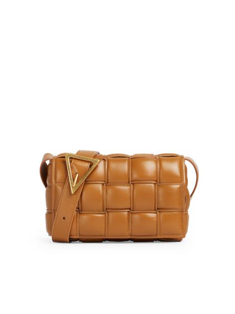 Bottega Veneta Small Padded Cassette in Camel