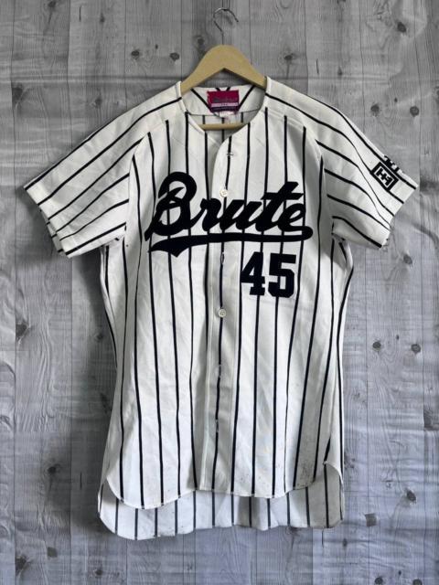 Sportswear - Vintage Japan Baseball Team Jersey Brute 1990s