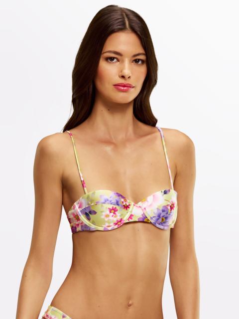 SOMMER SWIM JACI Flor du Sol - Balconette Bikini Top