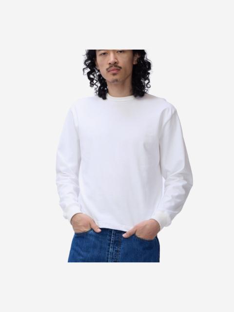 3sixteen Heavyweight Boxy Long Sleeve T-shirt - White