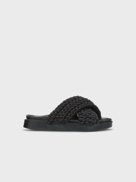 INUIKII Sandals Woven Black